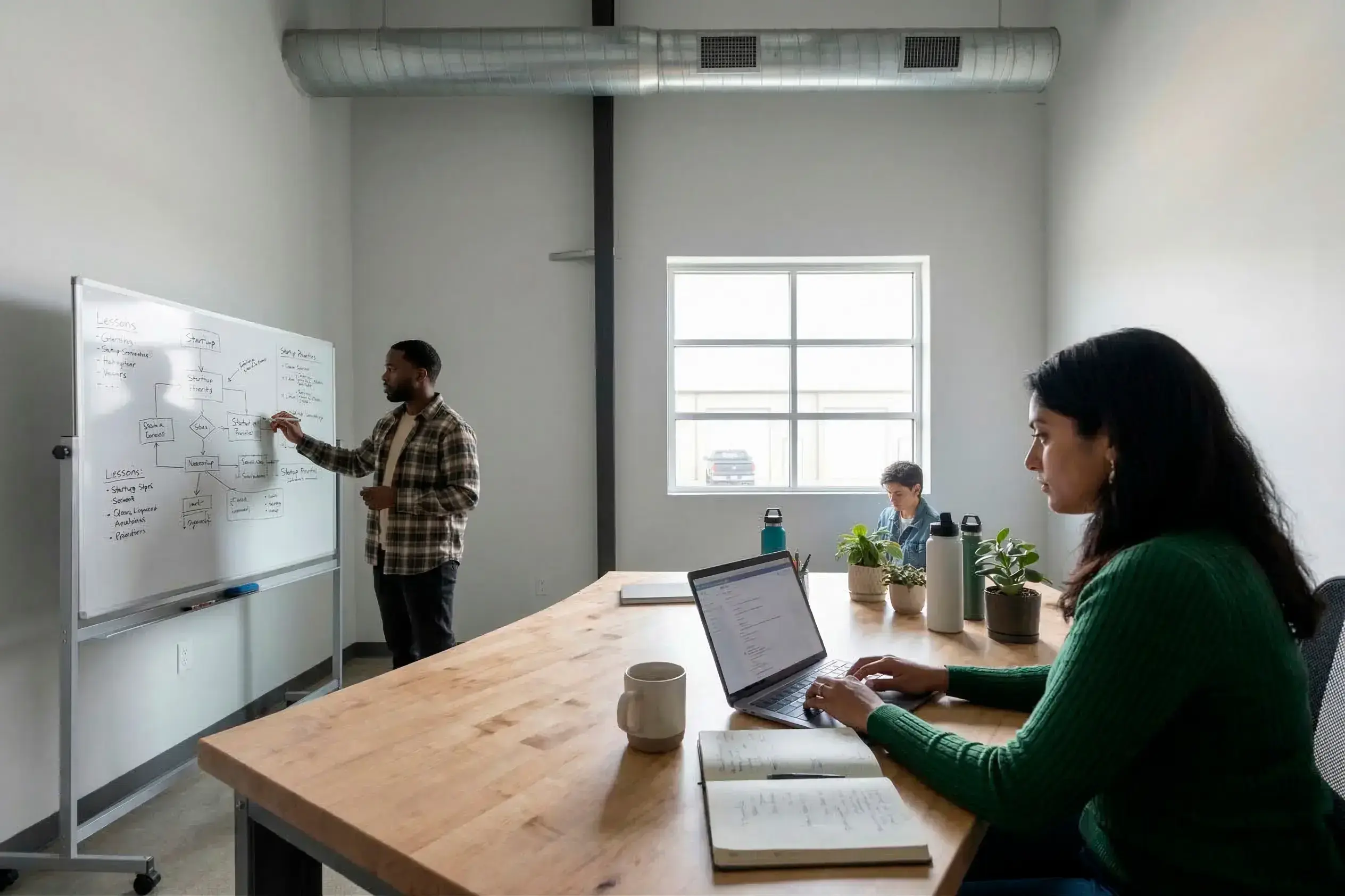 Open area for startups