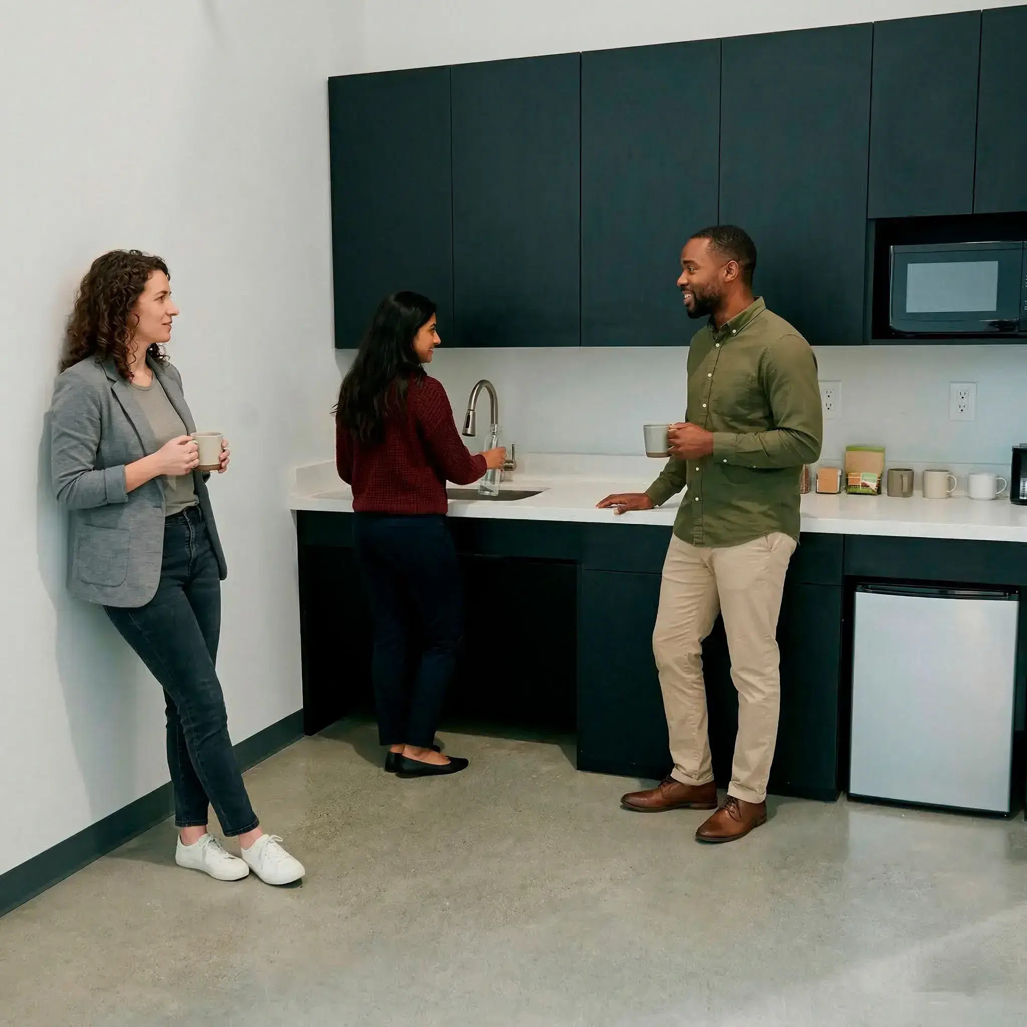Kitchenette for startups