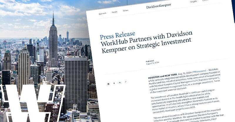 WorkHub Partners With Davidson Kempner on Strategic Investment