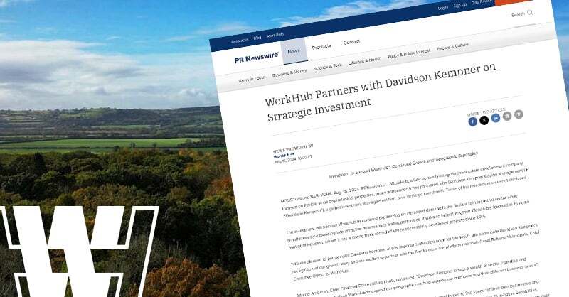 WorkHub Expands Horizons: Strategic Partnership with Davidson Kempner