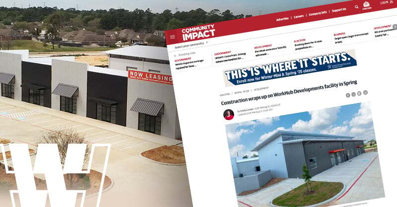 Construction Wraps Up on WorkHub Developments Facility in Spring